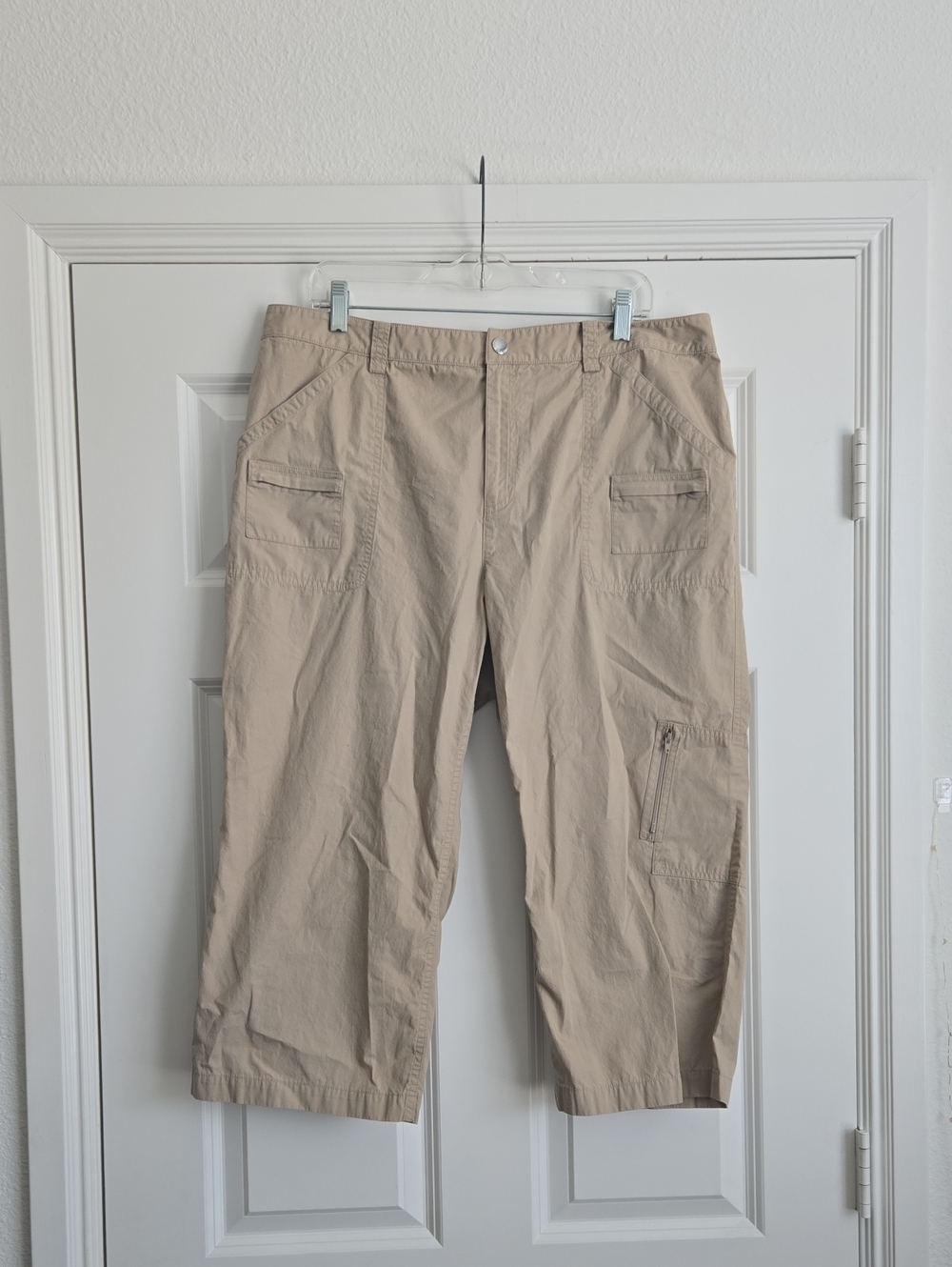 Ralph Lauren Tan Cargo Capris